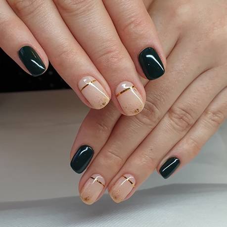 Beautiful hands and nails at the carnival