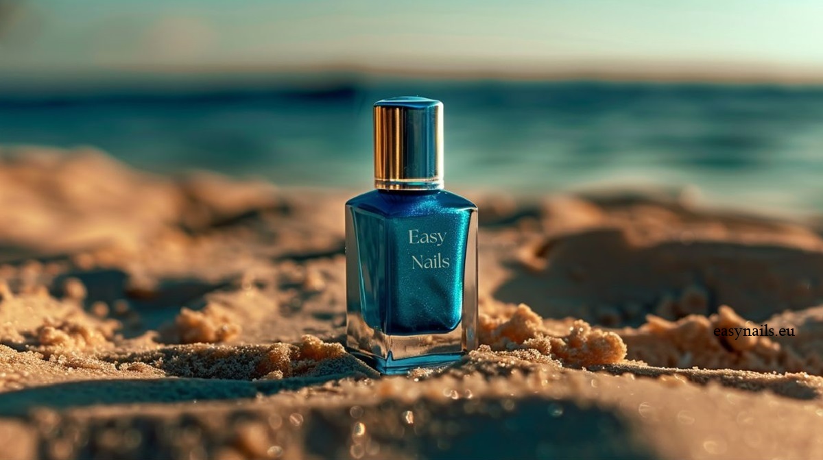 Azure Hybrid Gel Polish: Sea Blue Inspiration