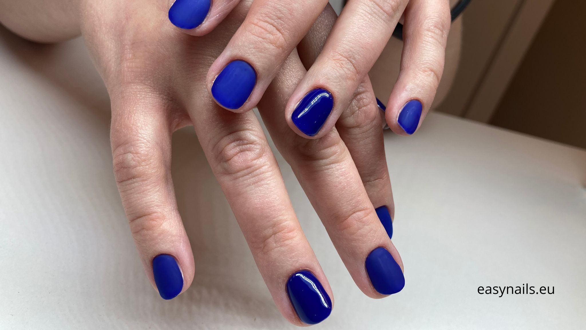How To Combine Matte And Glossy Polish In One Manicure