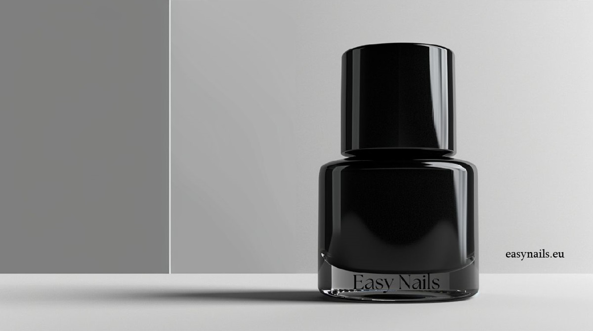 Black Hybrid Gel Polish: Timeless Power and Sophistication