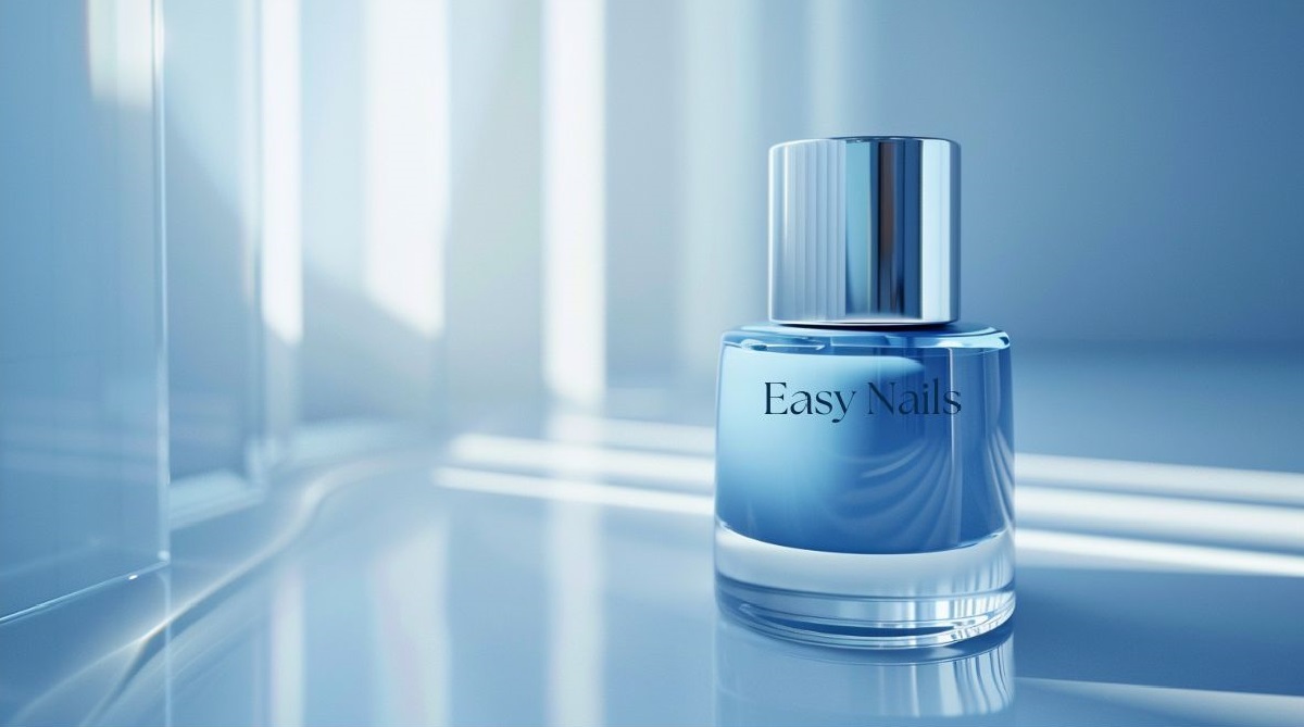Ethereal Blue: The Hybrid Gel Polish for Subtle Elegance