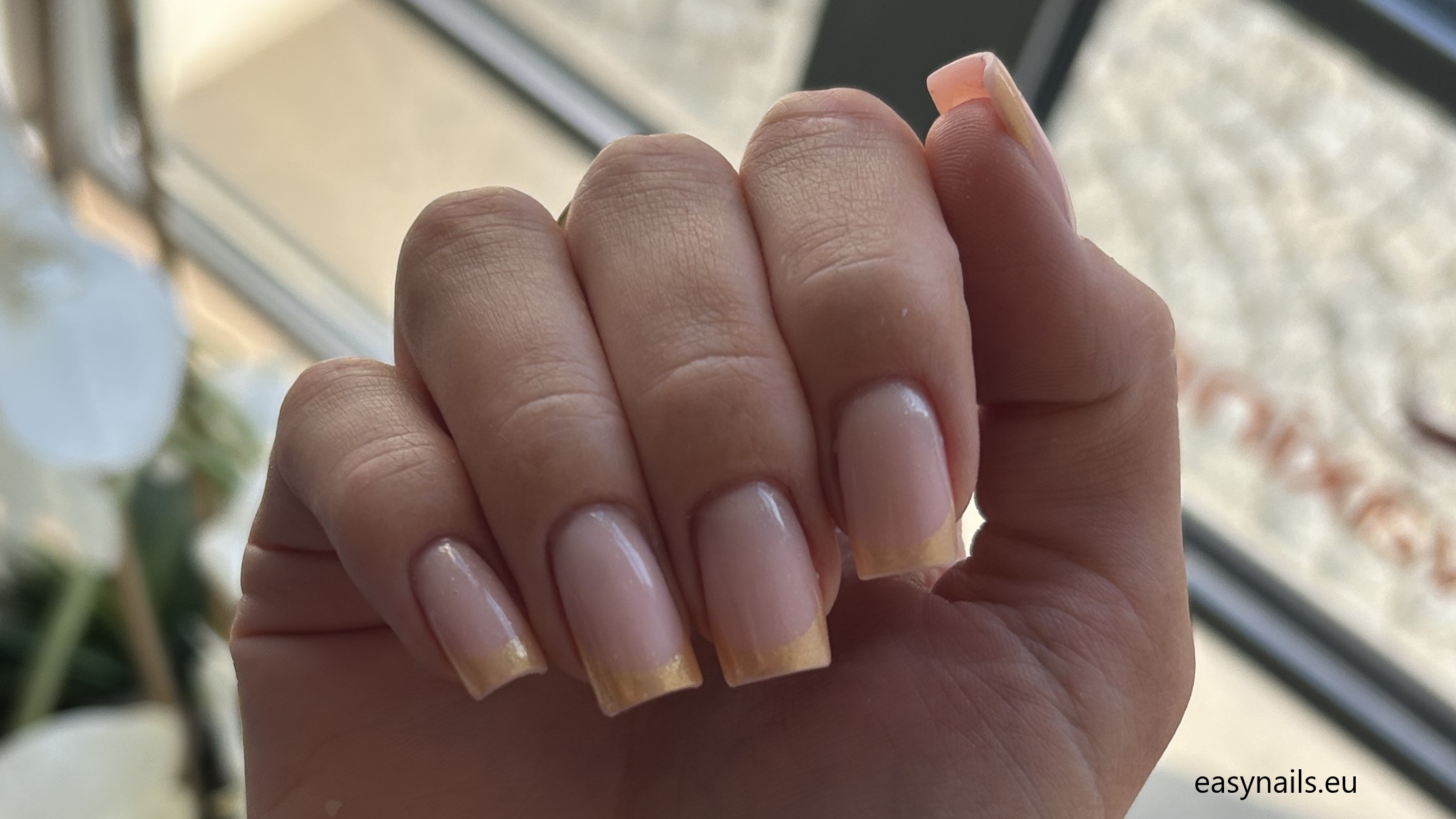 Square French Manicure: A Classic with Modern Elegance