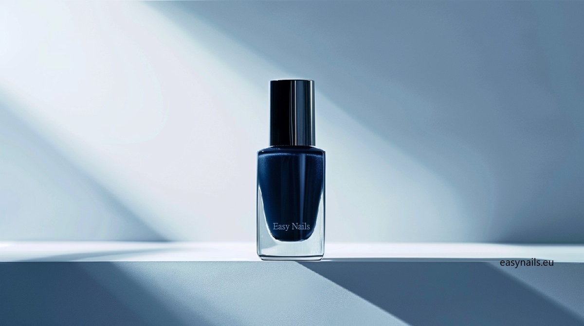 Navy Hybrid Gel Polish: Timeless Elegance in a Dark Shade