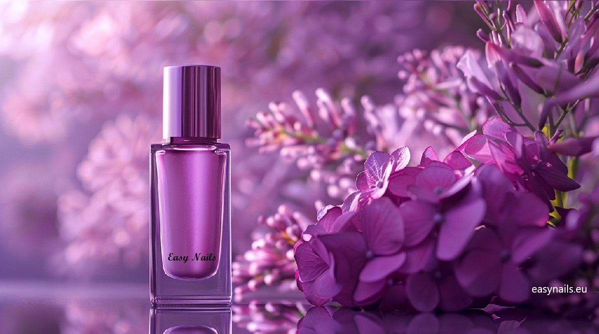 Intense Purple Hybrid Gel Polish Deep Shade Royal Style