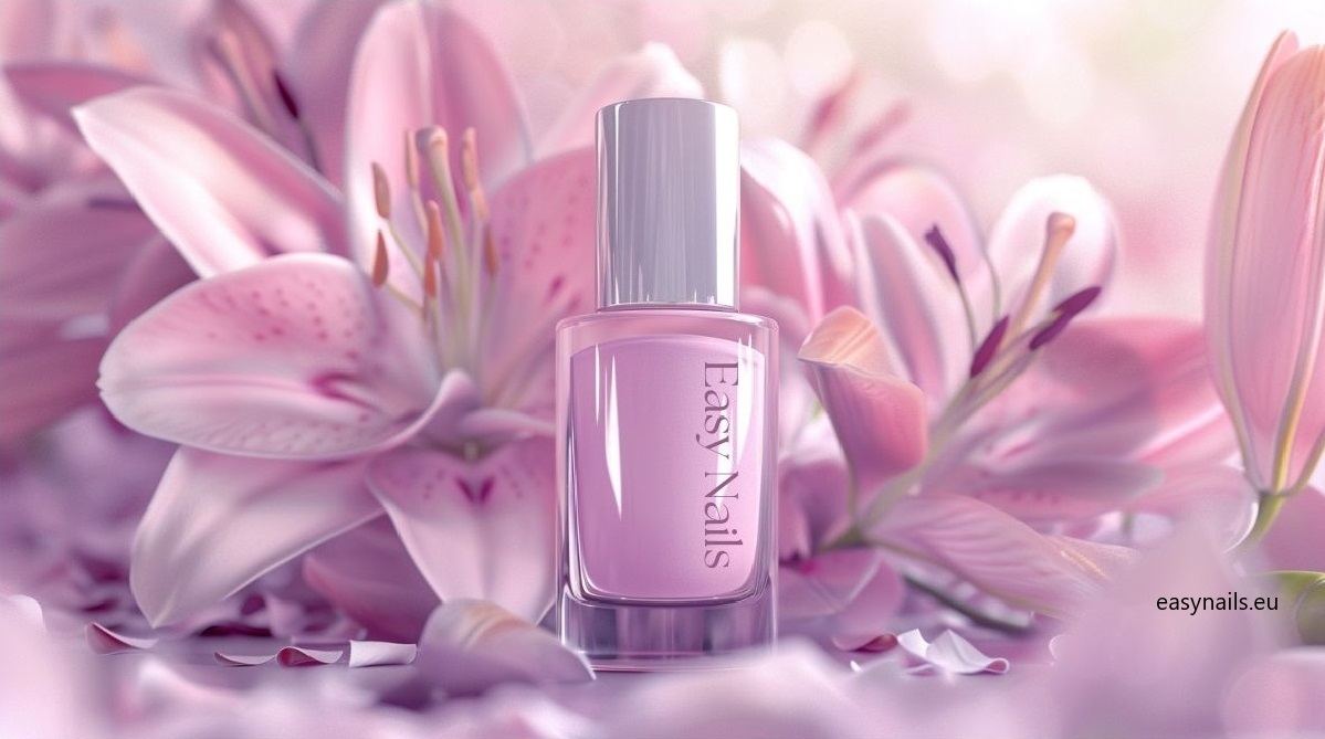 Lilac Hybrid Gel Polish: Delicate Pastel Depth