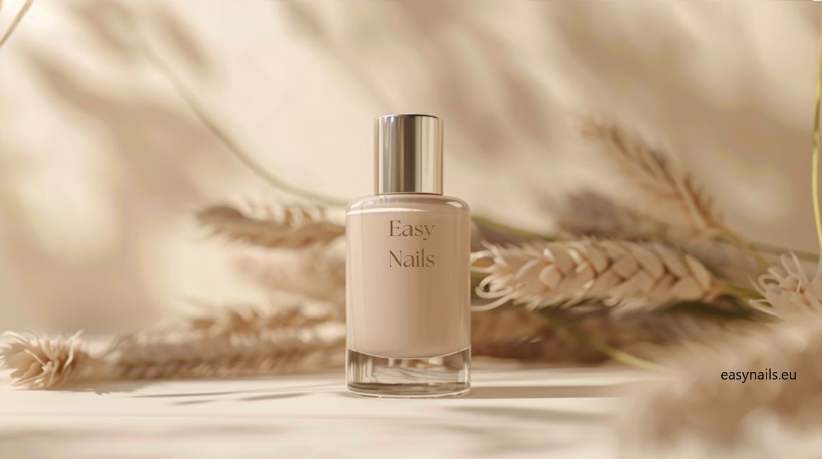 Linen Hybrid Gel Polish: Natural Nude Inspired by Fabric