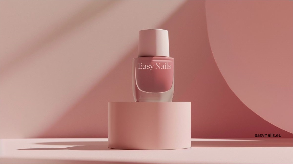 Elegant Hybrid Gel Polish in Muted Pink