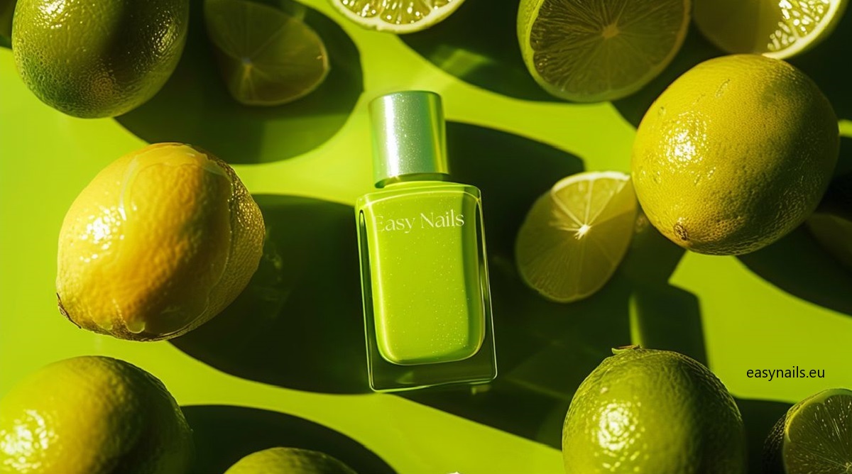 Neon Lime Hybrid Gel Polish: Bold Citrus Color Explosion