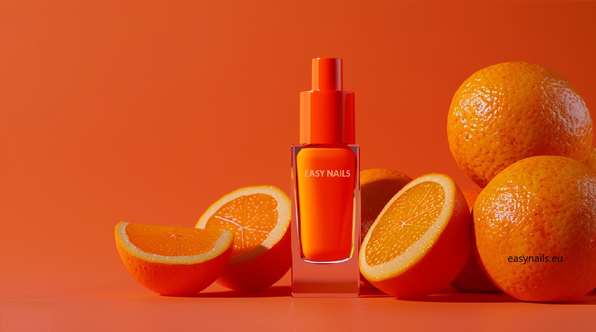 Neon Orange Hybrid Gel Polish: A Juicy Dose of Summer Madness