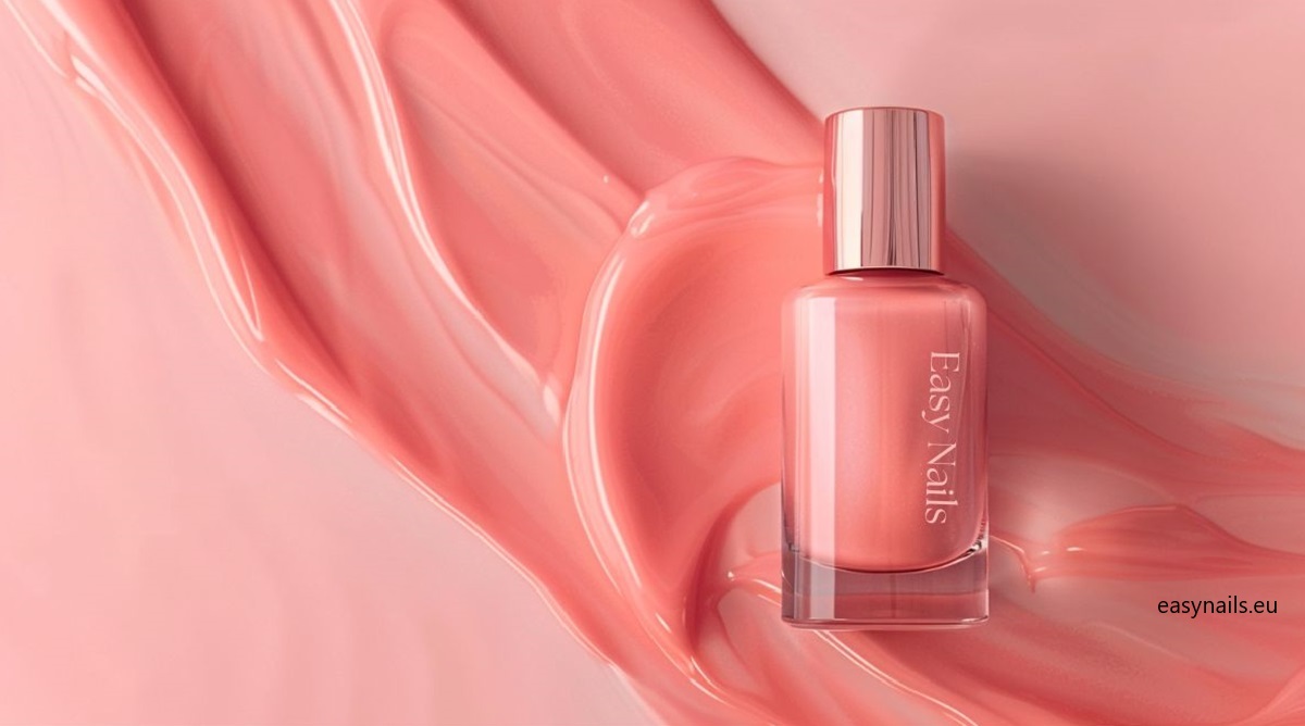 Peach Pink Hybrid Gel Polish: Juicy Freshness On Your Hands