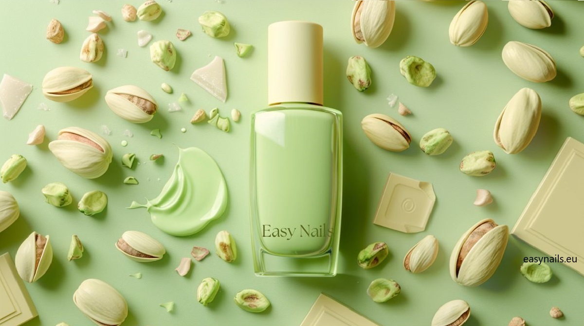 Pistachio Hybrid Gel Polish: A Touch of Pastel Green Elegance