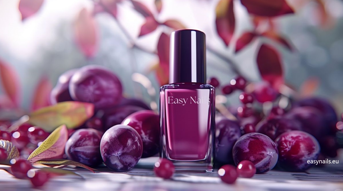Plum Hybrid Gel Polish: Deep Sensuality in Earthy Shade