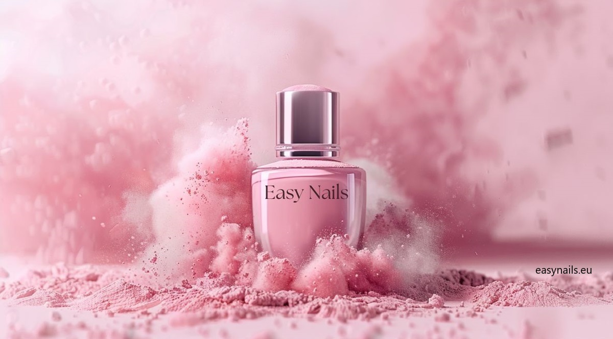 Powder Pink Hybrid Gel Polish: Subtle Elegance in Pastel Edition