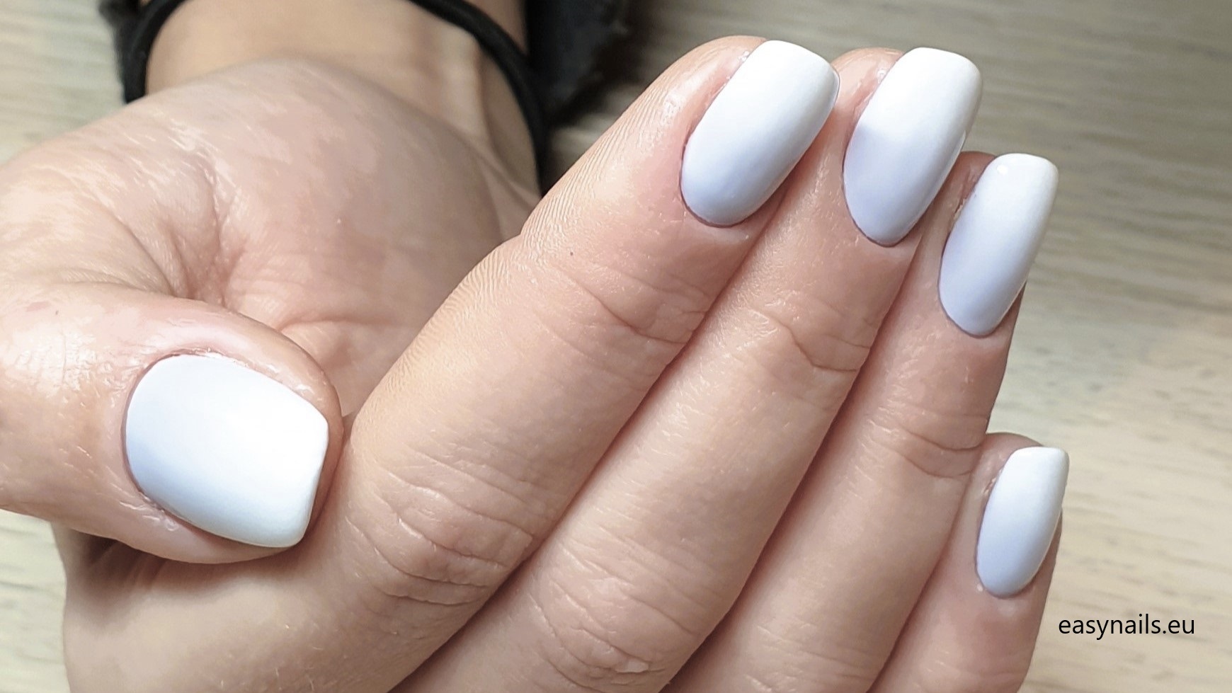 White Hybrid Nails: Timeless Elegance for Every Occasion