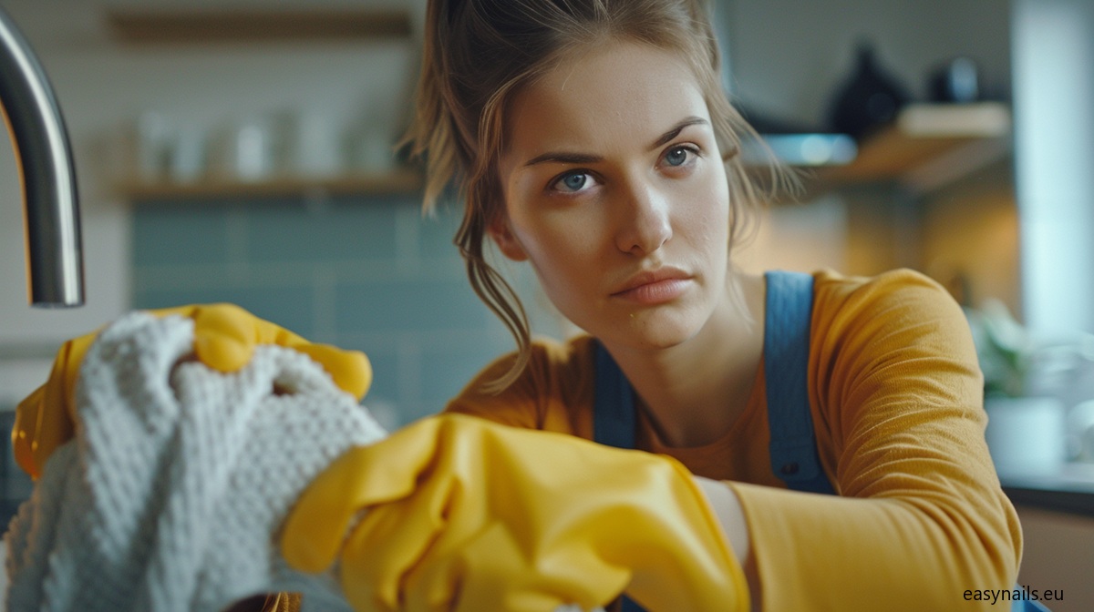 How to Protect Nails from Detergents and Cleaning Agents