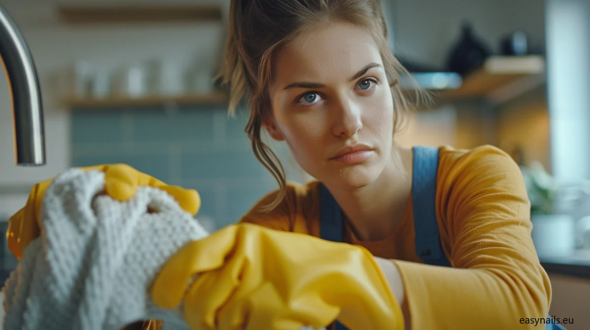 How to Protect Nails from Detergents and Cleaning Agents